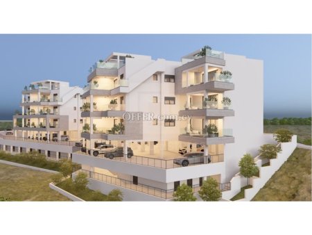 Brand new luxury 2 bedroom apartment under construction in Agios Athanasios