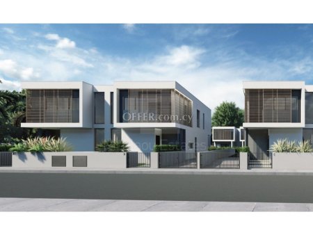 New three bedroom semi detached house in Geri area of Nicosia near Athalassa Park