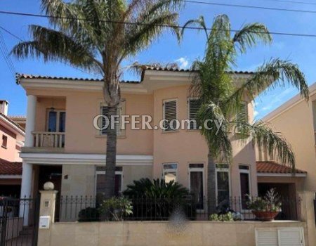 For Sale, Four-Bedroom Detached House in Strovolos