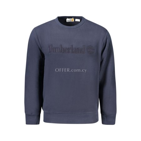 Timberland Blue Cotton Men Sweater