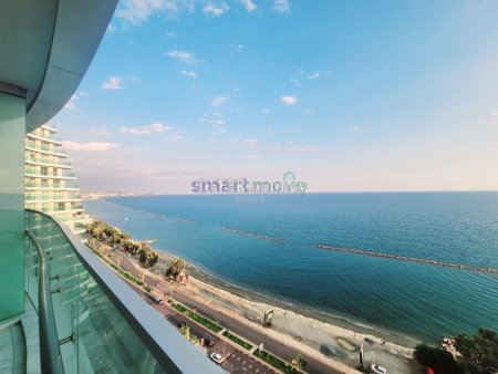 2 + 1 Beachfront Apartment For Rent Limassol