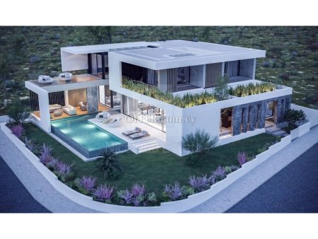 Ultra luxury modern villa in Kefalokremmos area of Germasogeia