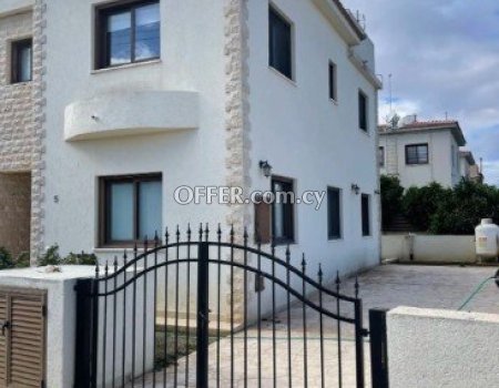 For Sale, Three-Bedroom Semi-Detached House in Lakatamia