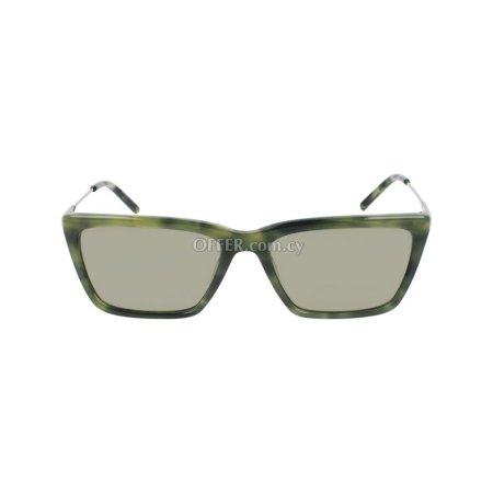 DKNY Green Acetate Sunglasses