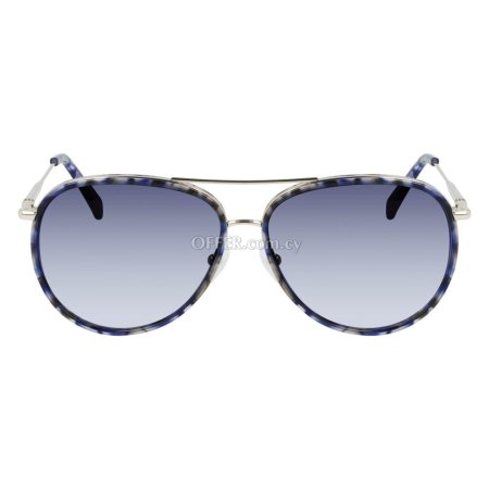 Longchamp Gold Metal Sunglasses