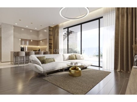 New modern four bedroom penthouse with huge roof garden in Linopetra area of Limassol