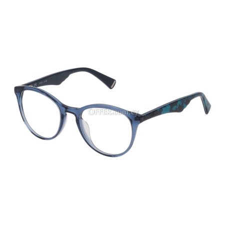 Police Blue Acetate Frames