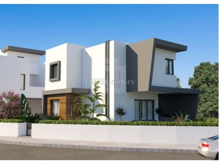 New modern three bedroom house in Lymbia village of Nicosia