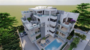 Luxury 2 Bedroom Apartment  With Pool, Gym & Playroom  In Agios Athana