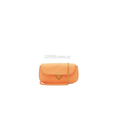 Coccinelle Orange Leather Handbag