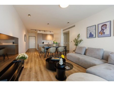 New modern three bedroom apartment with private garden in Zakaki area near the New Casino