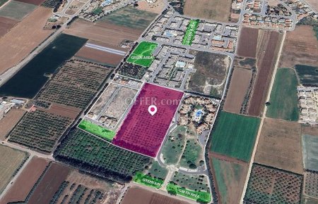 Shared Residential Plot Unexhausted Building Rights Mandria Paphos