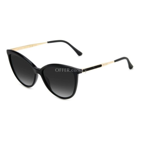 Jimmy Choo Black Metal Sunglasses