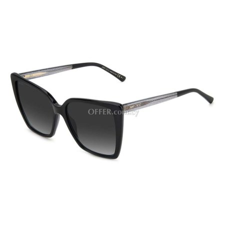 Jimmy Choo Black Acetate Sunglasses