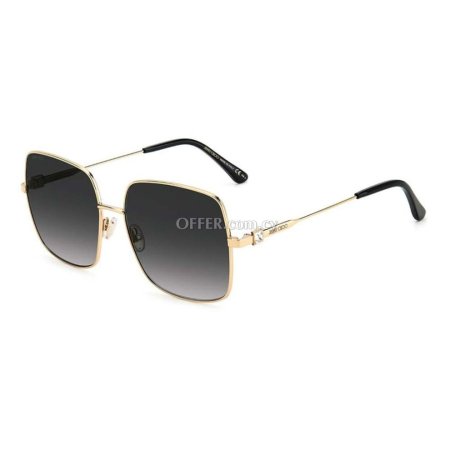 Jimmy Choo Gold Metal Sunglasses