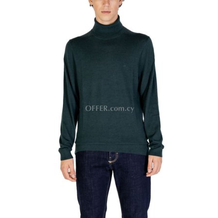 Calvin Klein Green Wool Sweater