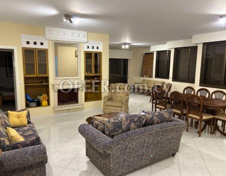 Three Bedroom Spacious Whole Floor Apartment in Apostolos Andreas, Limassol