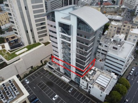 Office for sale in Trypiotis area in a premium position in Nicosia business center