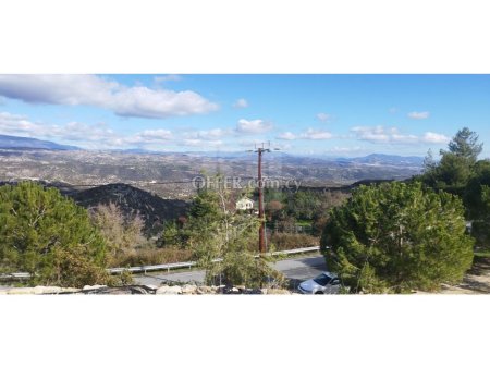 Residential land of over 4600m2 with unobstructed views in Pano Kyvides Limassol District