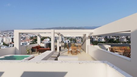 NEW TOP FLOOR  TWO BEDROOM APARTMENT WITH ROOF GARDEN IN POTAMOS GERMASOGIAS!