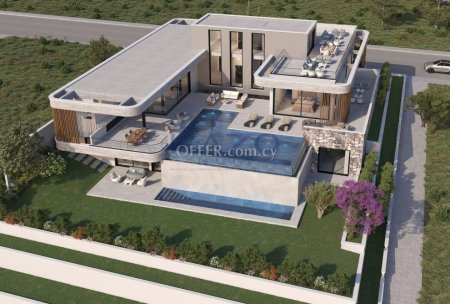 Stunning Villa with Sea View in Panthea for Sale