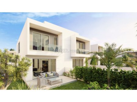 Two Bedroom Brand New Semi Detached Houses for Sale in Mandria Paphos