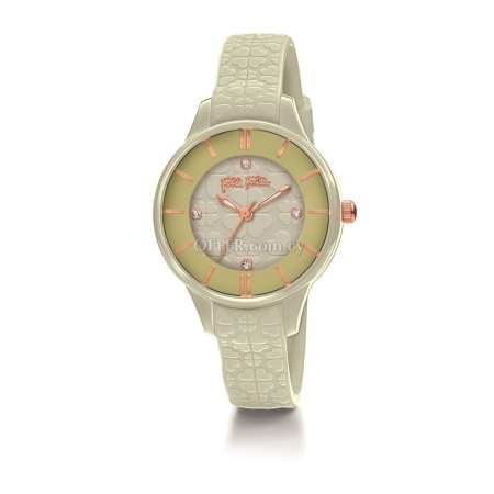 Folli Follie Gray Silicone Watch