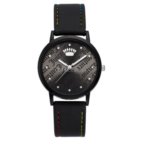 Juicy Couture Black Polipriel Watch