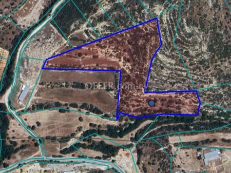 Land Parcel 35787 sm in Pissouri, Limassol