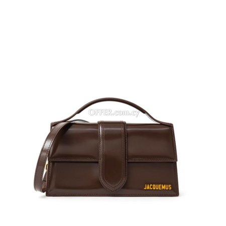 Jacquemus Brown Leather Handbag