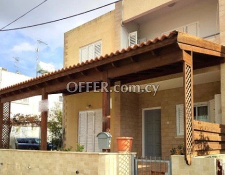 For Sale, Three-Bedroom Semi-Detached House in Strovolos