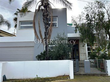 Detached 4 Bedroom Spacious House In Big Plot  In Psimolofou, Nicosia