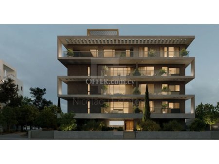 Brand new luxury 1 bedroom apartment under construction in Potamos Germasogeia s