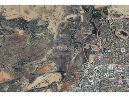 Residential plot for sale in Agios Dometios area Nicosia 558m2