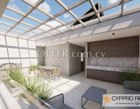 2 Bedroom Penthouse with Roof Garden in Zakaki