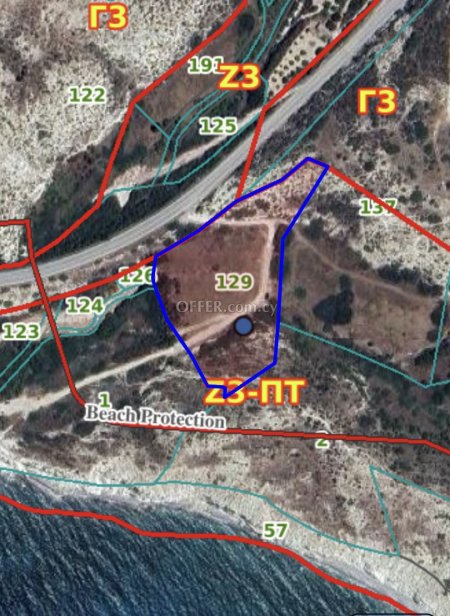 Land Parcel 10294 sm in Pissouri, Limassol