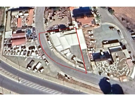 Commercial plot for sale in Kato Polemidia below the highway