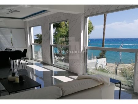 amazing Brand New Renovation Beachfront Apartment Potamos Germasogia Limassol Cyprus