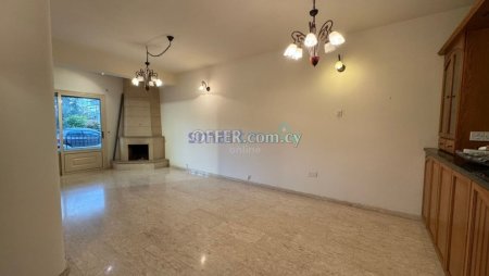 3 Bedroom Ground Floor House For Rent Limassol