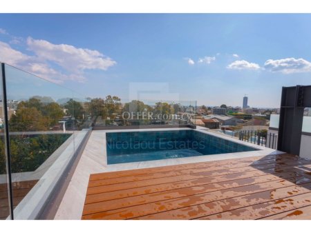 Brand new and ready to move in penthouse close to the city center