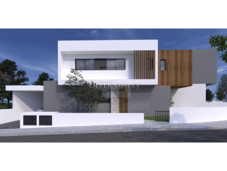 Modern three bedroom semi detached house for sale in Archangelos Lakatamia