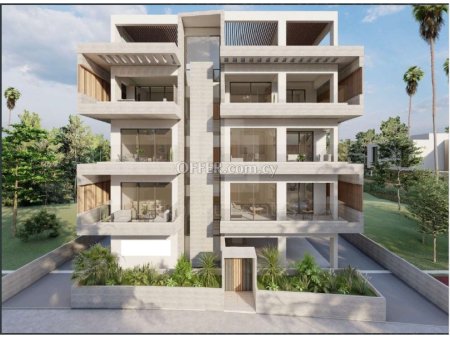 Brand new luxury 2 bedroom penthouse apartment under construction in Zakaki Limassol