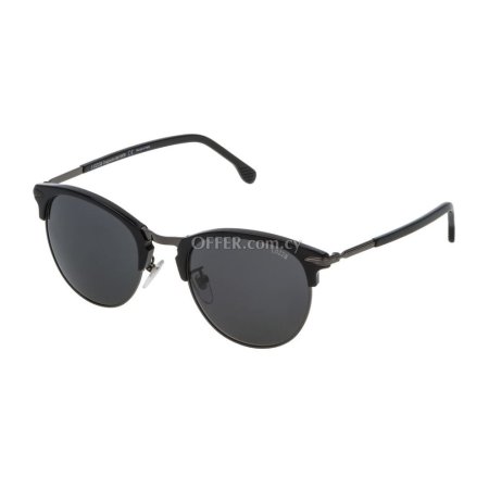 Lozza Brown Metal Sunglasses