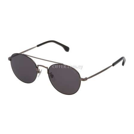 Lozza Brown Metal Sunglasses