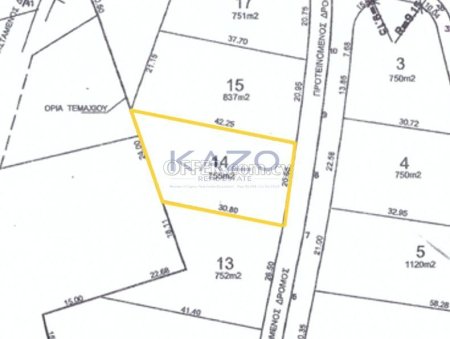 Residential Plot for Sale in Agios Athanasios, Limassol