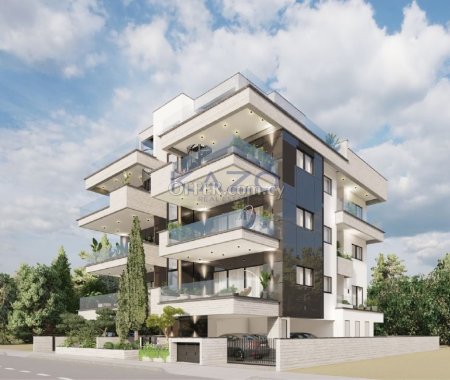 Two Bedroom Under Construction Apartment on the hills of Kalithea, Limassol