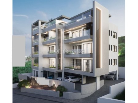 Brand new luxury 2 bedroom apartment under study in Germasogeia