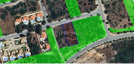 Building Plot for sale in Secret Valley, Paphos