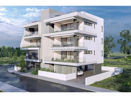 New two bedroom apartment with private yard in Strovolos area Nicosia