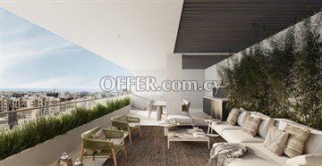 Modern 2 Bedroom Apartment With Roof Garden  In Agios Athanasios, Lima